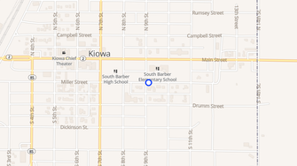 Map for Candletree Apartments - Kiowa, KS