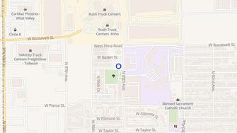 Map for Tolleson Garden Apartments - Tolleson, AZ