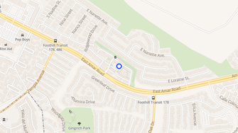 Map for Rollingwood Apartments - West Covina, CA