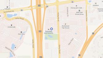 Map for Extended Stay America Downers Grove - Downers Grove, IL