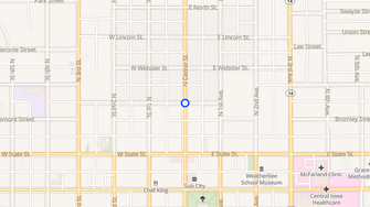 Map for Grant Park Apartments - Marshalltown, IA