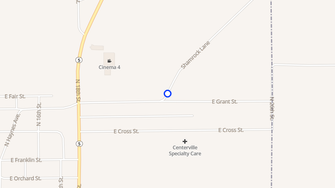 Map for Shamrock Heights - Centerville, IA