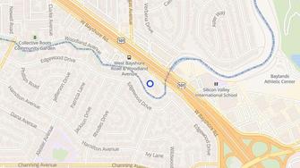 Map for Woodland Creek - East Palo Alto, CA