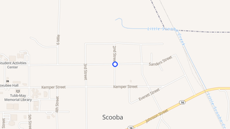 Map for Birch Apartments - Scooba, MS