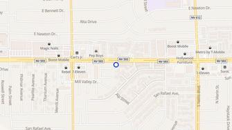 Map for Sun Chase Apartments - Las Vegas, NV