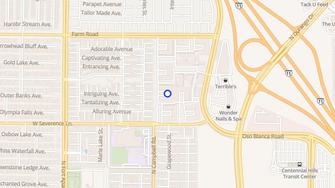 Map for Loreto and Palacio Apartments - Las Vegas, NV