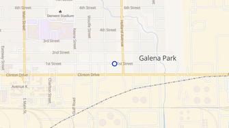 Map for Oak Park Apartments - Galena Park, TX