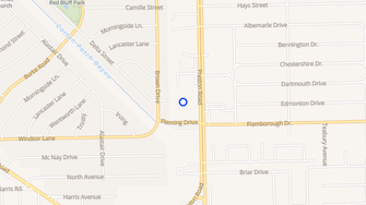 Map for Bryn Mawr Apartments - Pasadena, TX