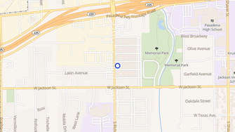 Map for Compton Court Apartments - Pasadena, TX
