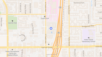 Map for Village Apartments - Santa Ana, CA