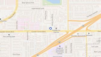 Map for Sungrove Senior Apartment Homes - Garden Grove, CA