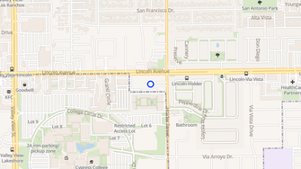 Map for Enchantress Apartments - Buena Park, CA