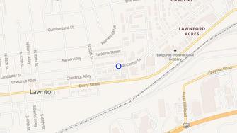 Map for Locust Grove Apartments - Harrisburg, PA