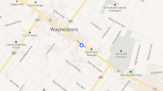 Map for Antietam Realty - Waynesboro, PA