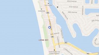 Map for Dirse Apartments & Motel - Saint Pete Beach, FL