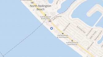 Map for La Playa Apartments - Redington Beach, FL