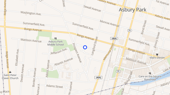 Map for Frederick Douglas Apartments - Asbury Park, NJ