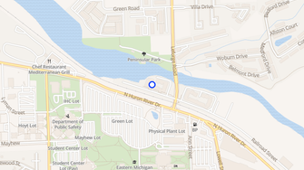 Map for Peninsular Place - Ypsilanti, MI