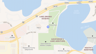 Map for Lake Orono Estates - Elk River, MN