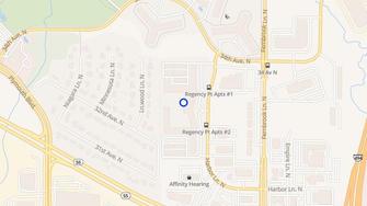 Map for Regency Pointe Apartment Homes - Plymouth, MN