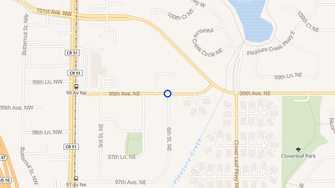 Map for Royal Oaks Apartments - Blaine, MN