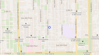 Map for Corner Stone Apartments - Chicago, IL