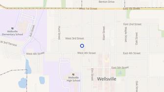 Map for Walnut Plaza Apartments - Wellsville, KS