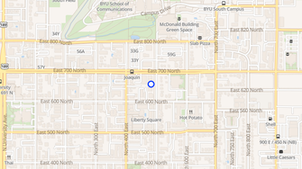 Map for Southridge Apartments - Provo, UT