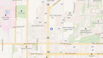 Map for Cox Apartments - Provo, UT