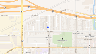 Map for Westgate Apartments - Salt Lake City, UT