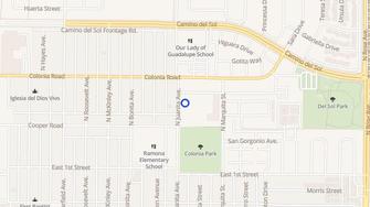 Map for Paseo El Prado Apartments - Oxnard, CA