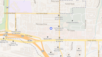 Map for Avila Apartments - Santa Barbara, CA