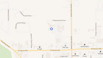 Map for Elmcrest Village - Flushing, MI