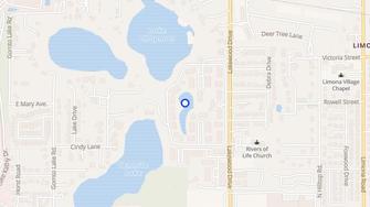 Map for Lakewood Place Apartments - Brandon, FL