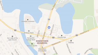 Map for Therasse Management - Edinboro, PA