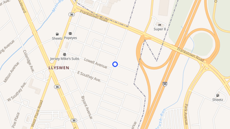 Map for Woodrow Wilson Gardens - Altoona, PA