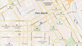 Map for Historic Electric Building Apt - Fort Worth, TX