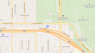 Map for Encino Country Club Apartments - Encino, CA