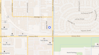 Map for Warner Court Villas - Canoga Park, CA