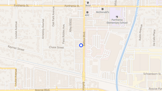 Map for Northridge Pointe Apartments - Northridge, CA