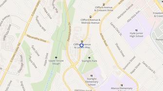 Map for Penn-Cliff Apartments - Watsonville, CA