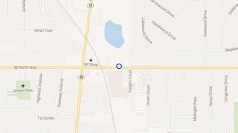 Map for Sadie Kravitz Trust Apt - Antioch, IL