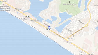 Map for Seaside Apartments - Panama City, FL