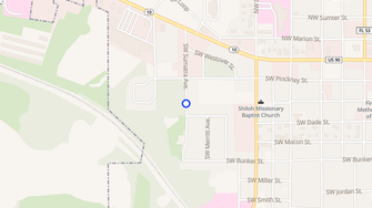 Map for Cambridge Manor Apartments - Madison, FL