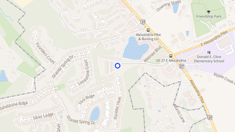 Map for Silverwoods Landing - Newport, KY