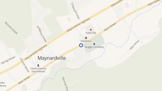 Map for Bull Run Creek Apartments - Maynardville, TN