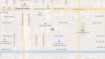 Map for Enclave at Warner Center - Woodland Hills, CA