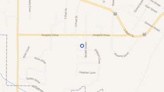 Map for Rolling Hills Apartments - Pocahontas, AR