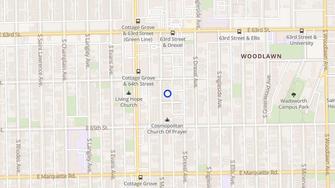 Map for 6417 S Maryland Ave - Chicago, IL