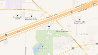 Map for B & B Apartments - Mount Pleasant, TX